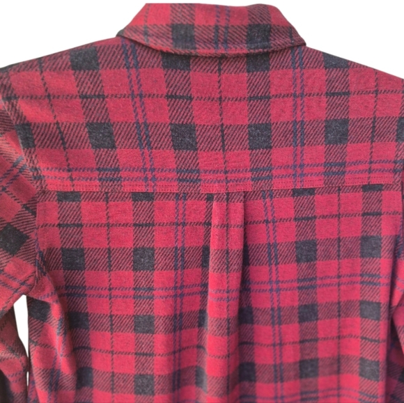 Faherty Legend Sweater Shirt Cherry Creek Plaid Size XS - Picture 7 of 15